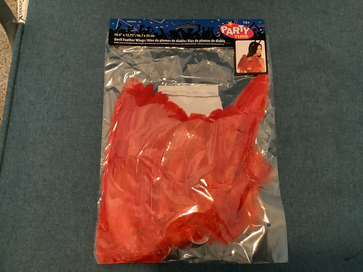 Adult Devil Feather Wings