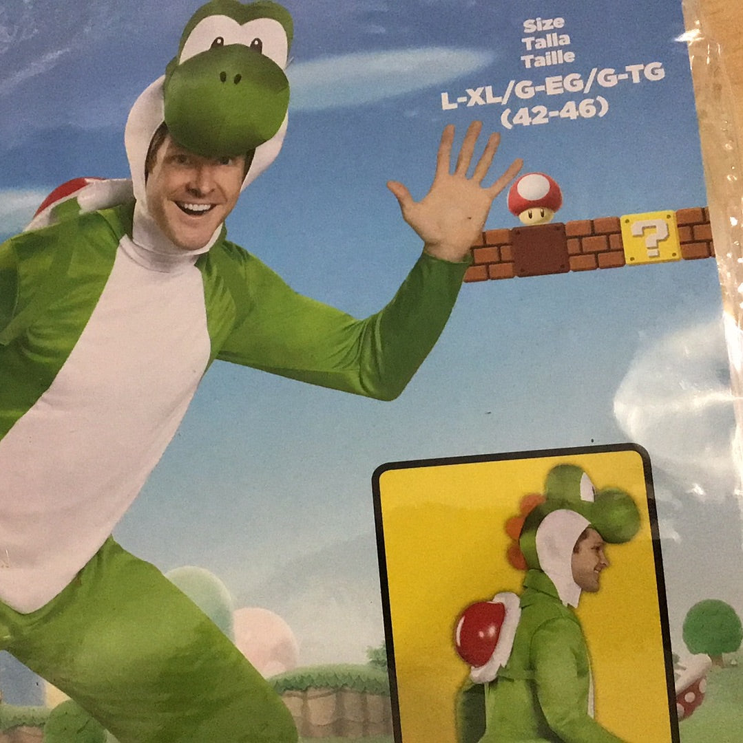 Super Mario - Yoshi - Adult XXL