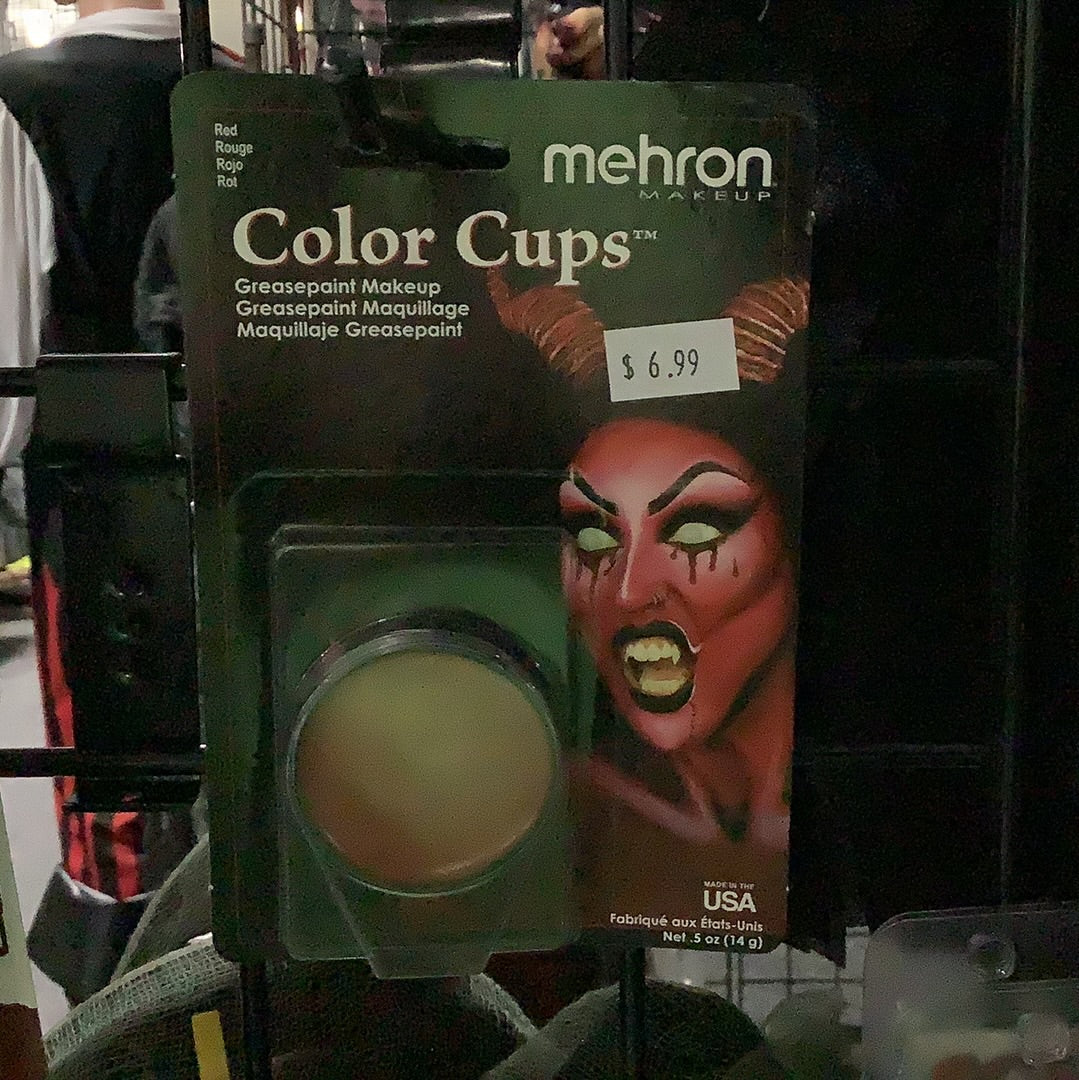 *Color Cups - Red - Mehron