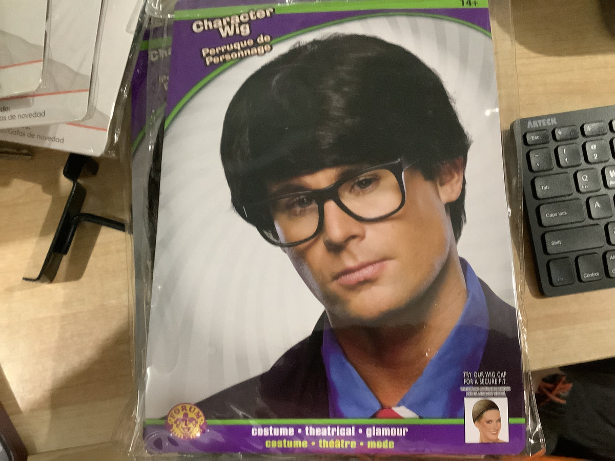 Character Wig - Adult One Size (Black)