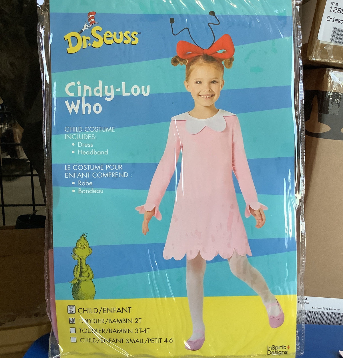 Dr Seuss - Cindy-Lou Who - Toddler Medium (3T-4T)