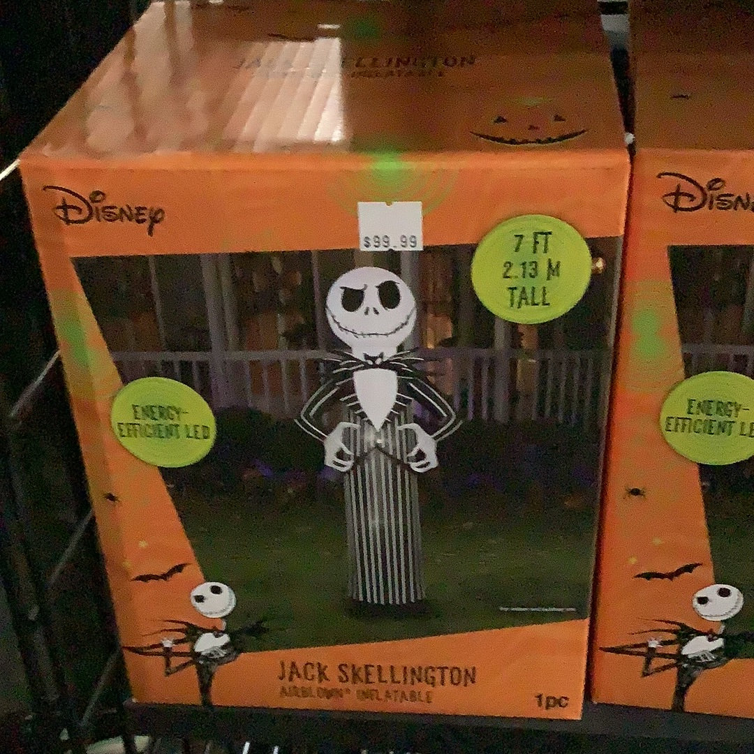 7 ft. Jack Skellington Airblown Inflatable - Disney