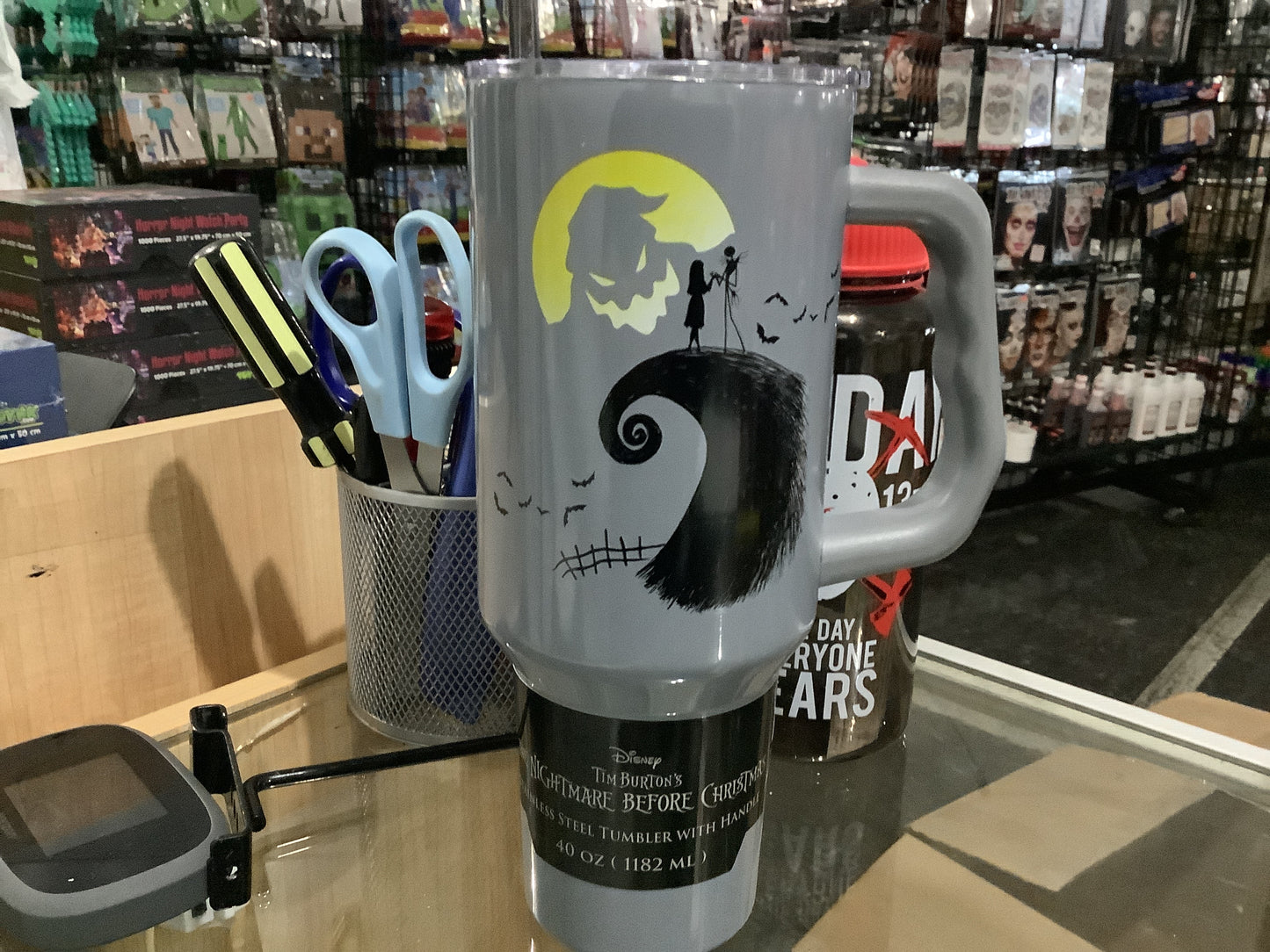 Nightmare Before Christmas Spiral Hill 40oz Tumbler