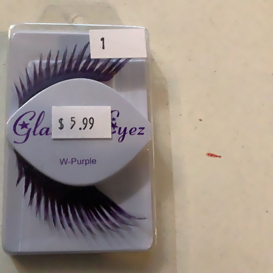 Lashes - Glamour Eyez - Wicked Eyelash Purple