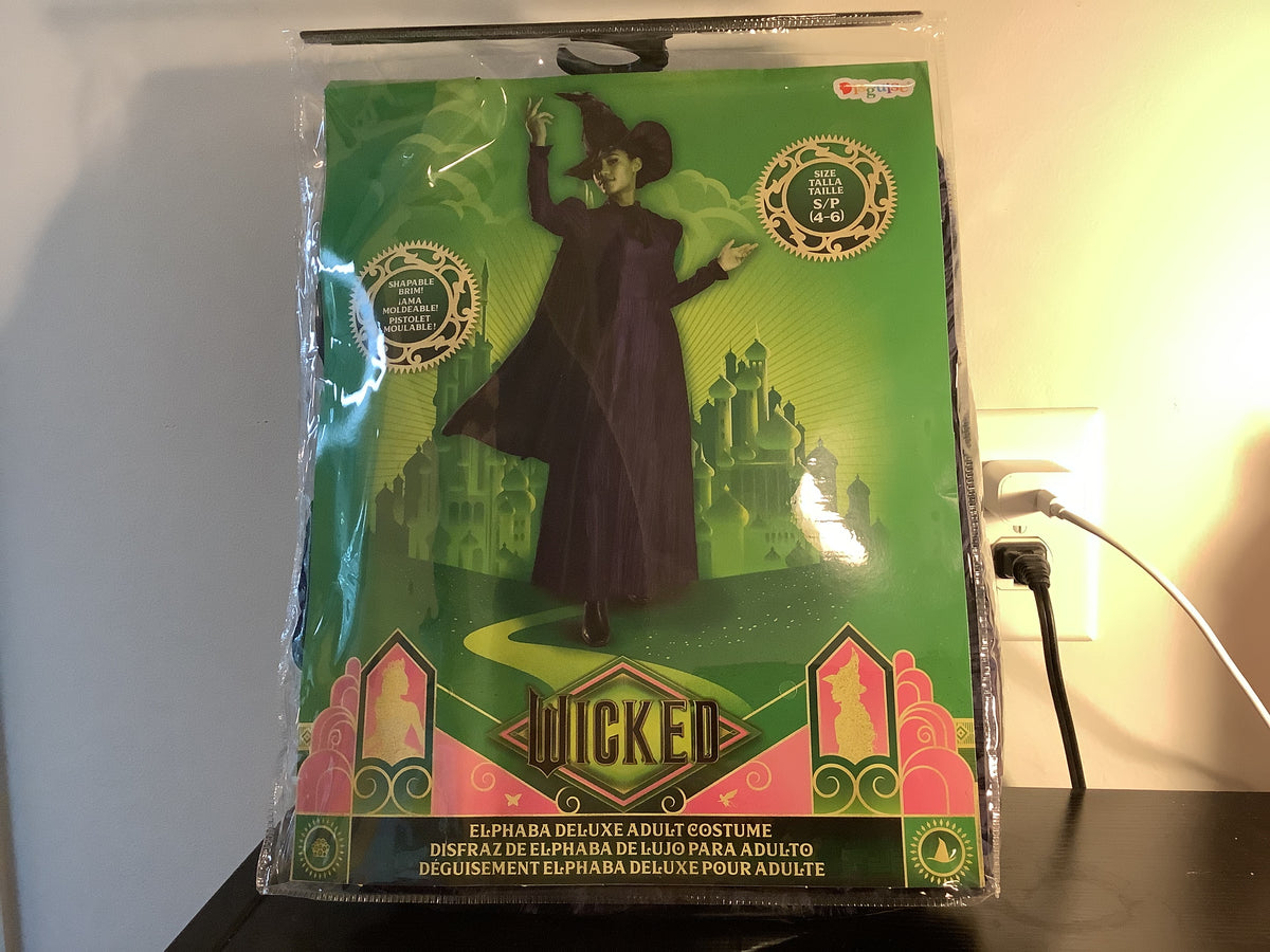 Wicked Elphaba Deluxe Adult - S(4-6)