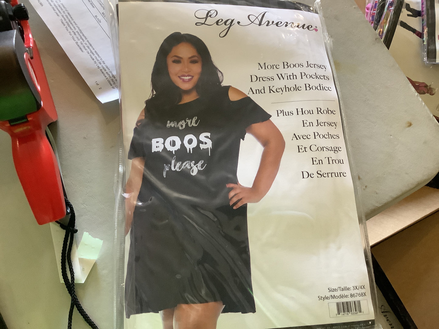 More Boos Jersey Dress - 3X/4X