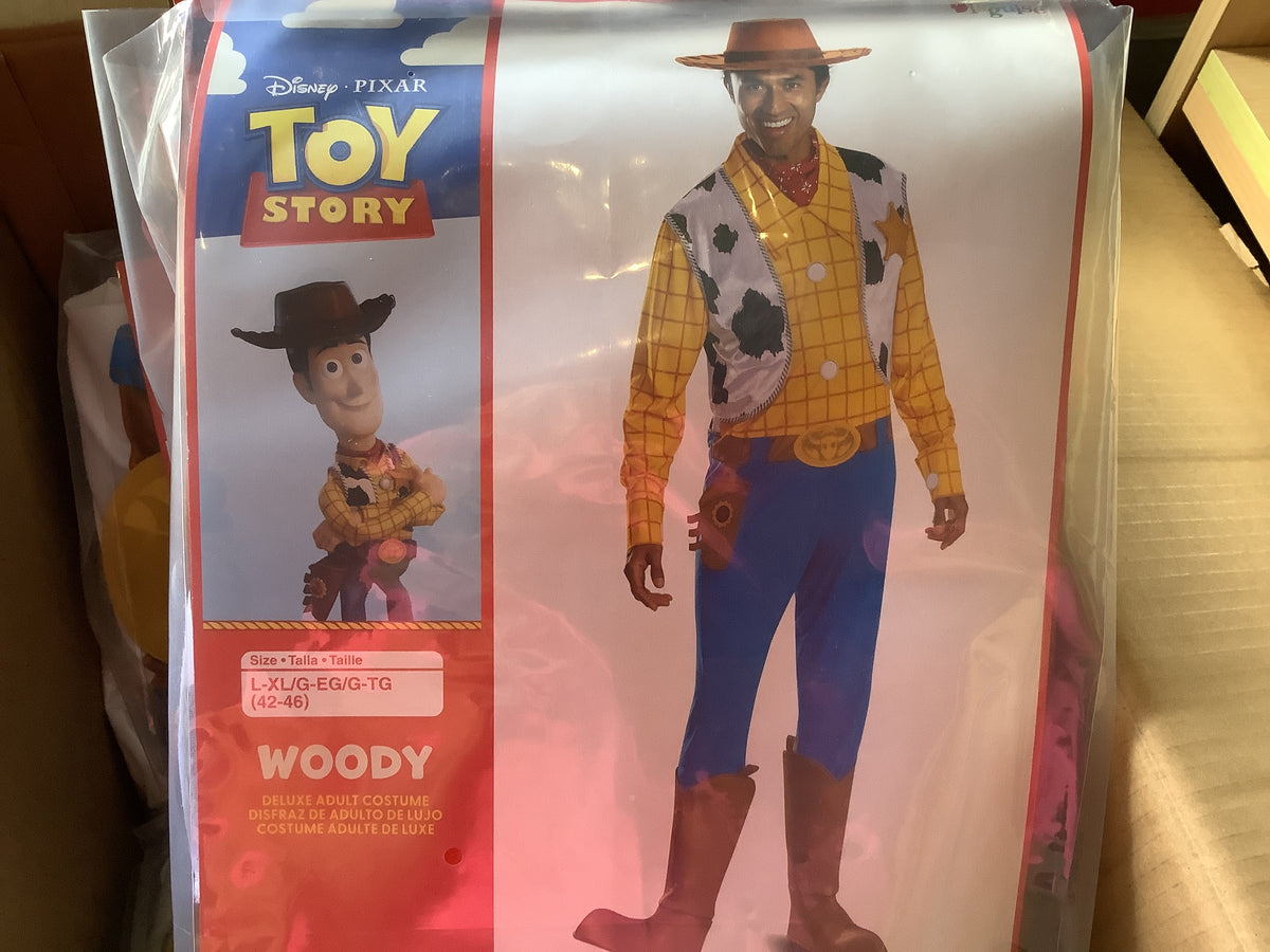 Disney/Pixar Toy Story - Deluxe Woody - Adult L/XL (42-46)