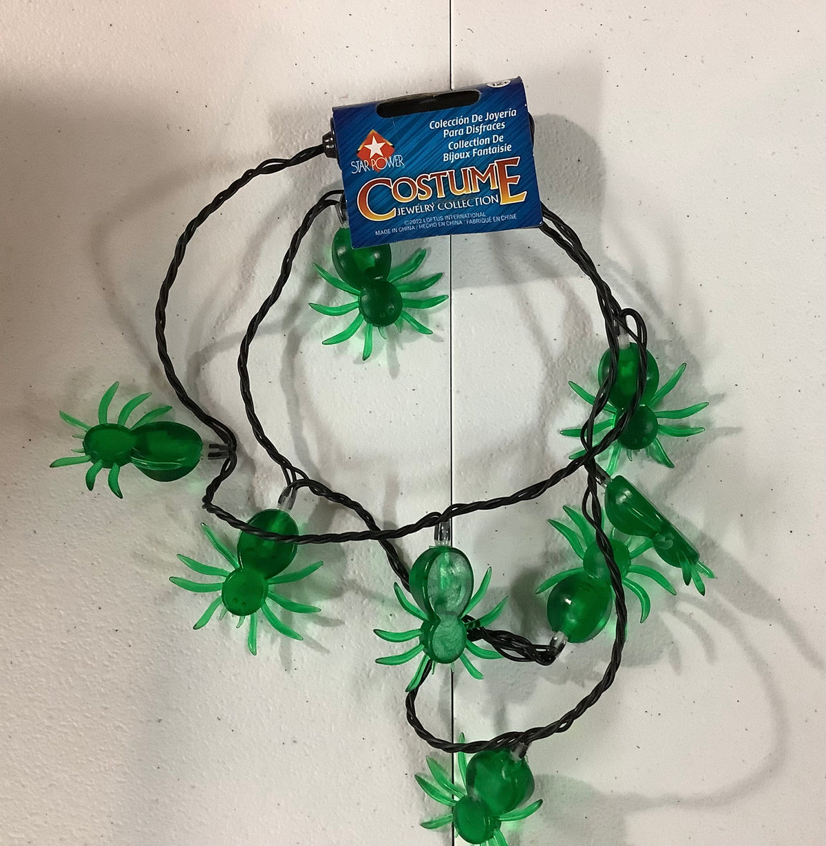 Light Up Spider Necklace