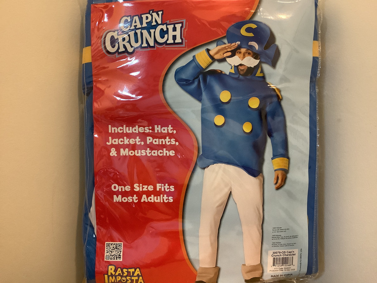 CAP’N CRUNCH Character Costume - Adult One Size