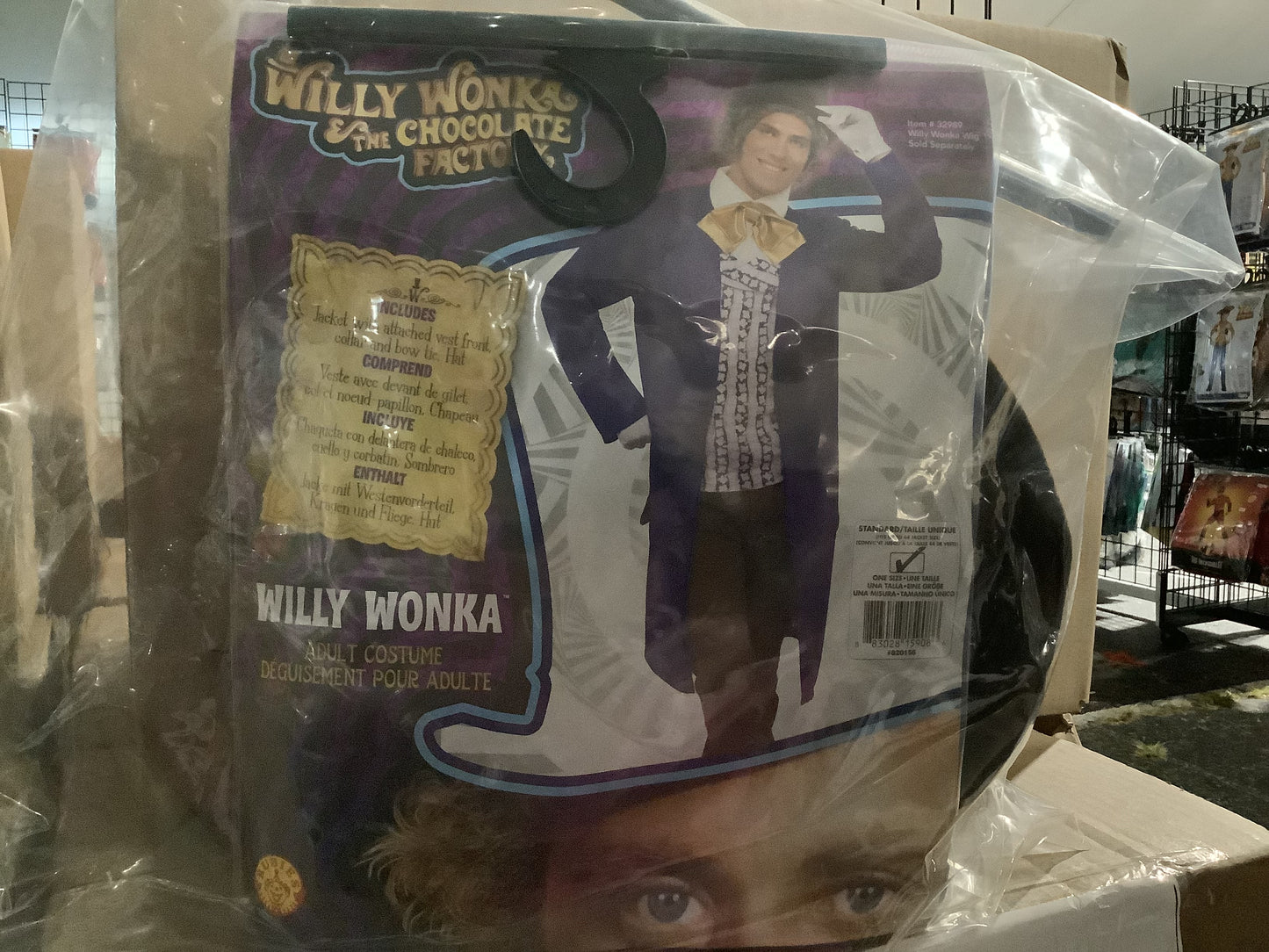 Willy Wonka Deluxe - Adult One Size