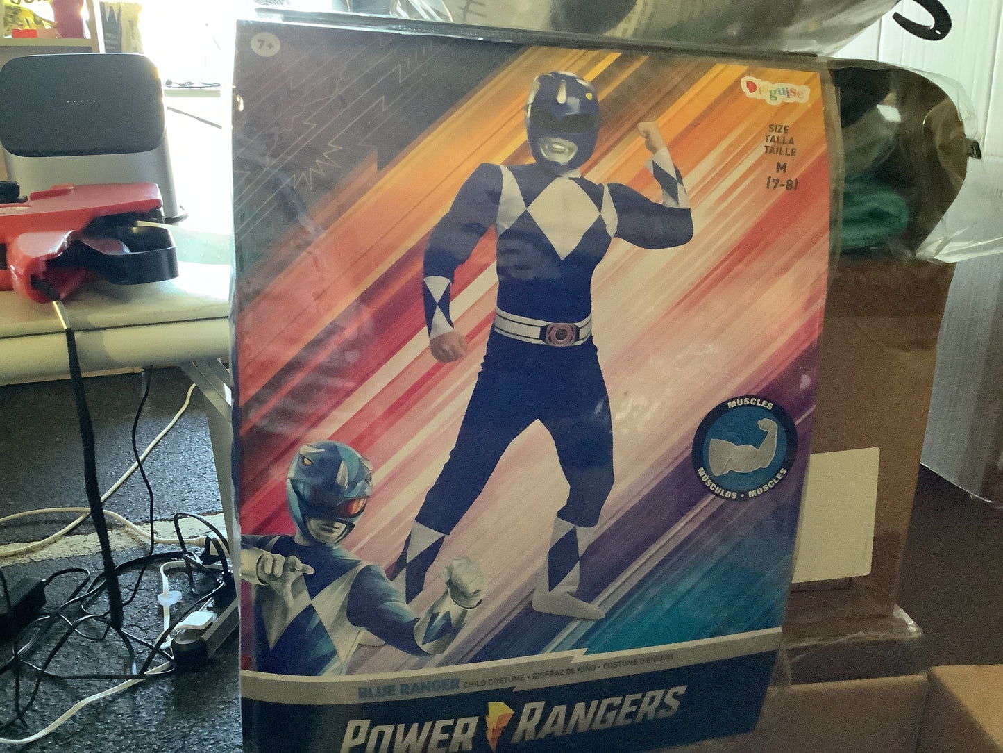 Power Rangers - Blue Ranger Classic Muscle - Child Small (4-6)