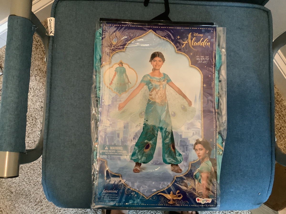 Aladdin Jasmine Deluxe Child - XS (3T-4T)