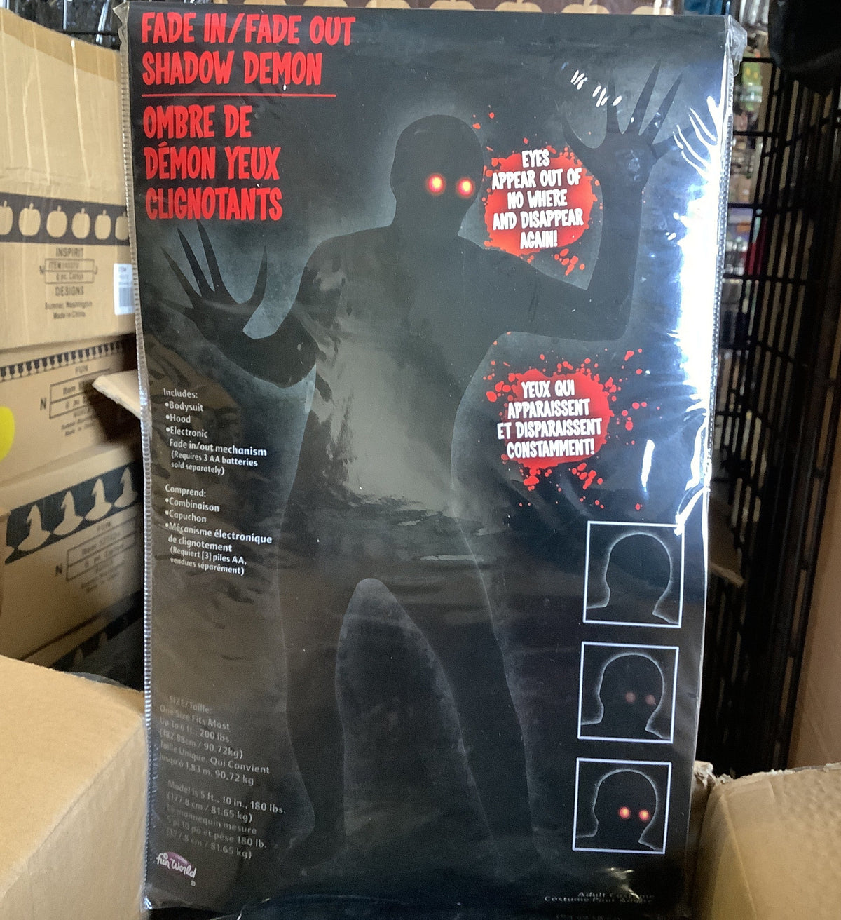 Fade In / Fade Out Shadow Demon - Adult One Size