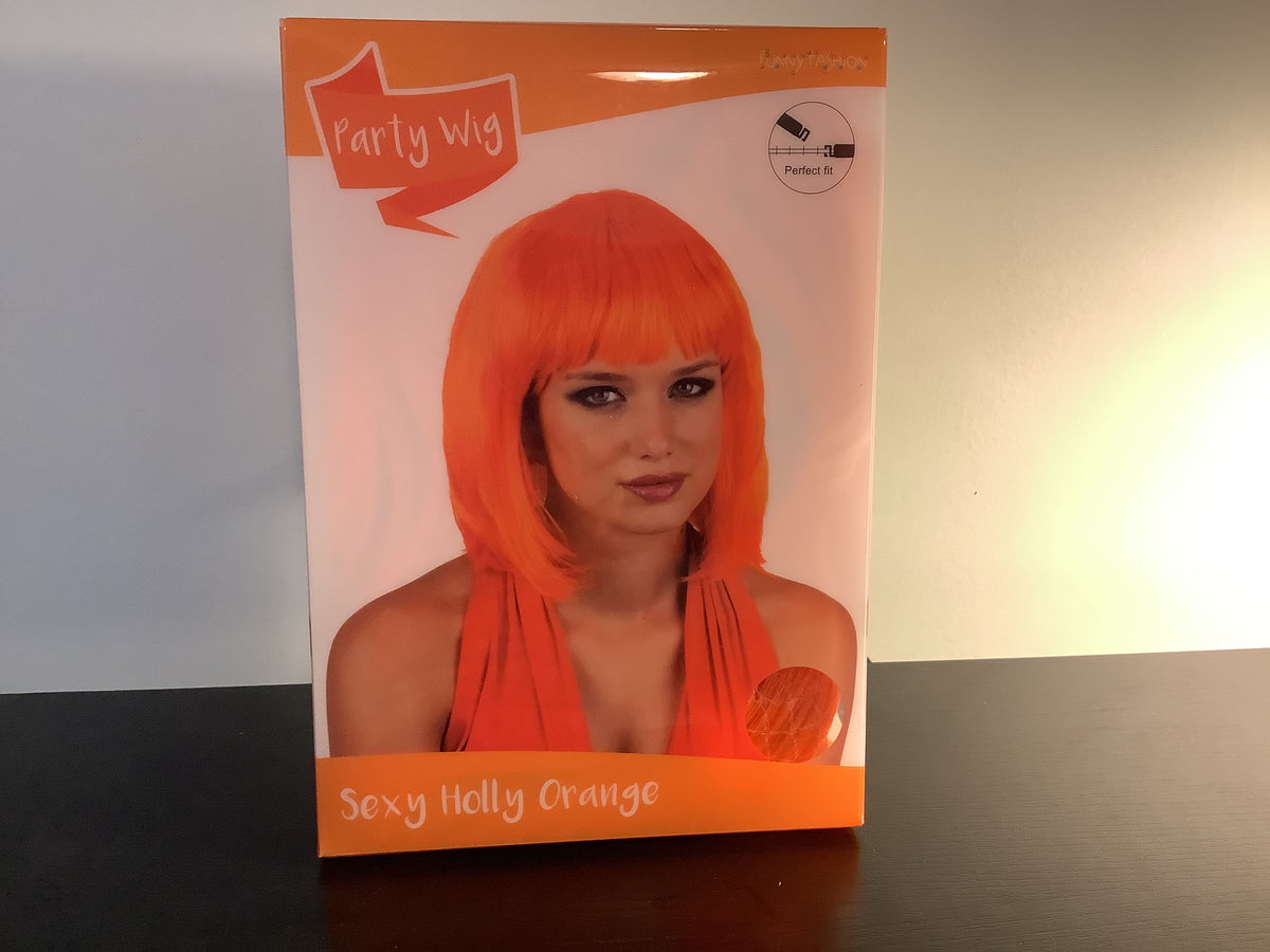 Party Wig - Sexy Holly Orange