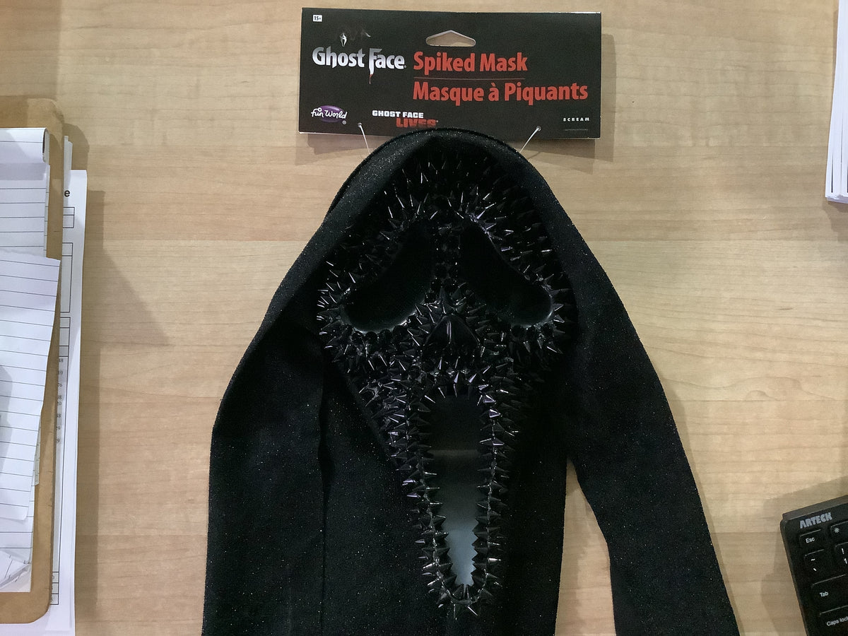 Ghost Face Spiked Mask