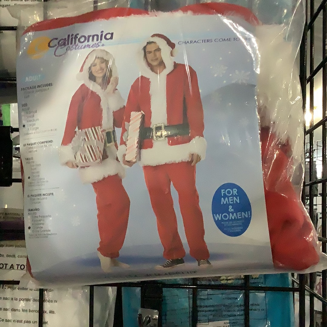 Santa Jumpsuit - Adult