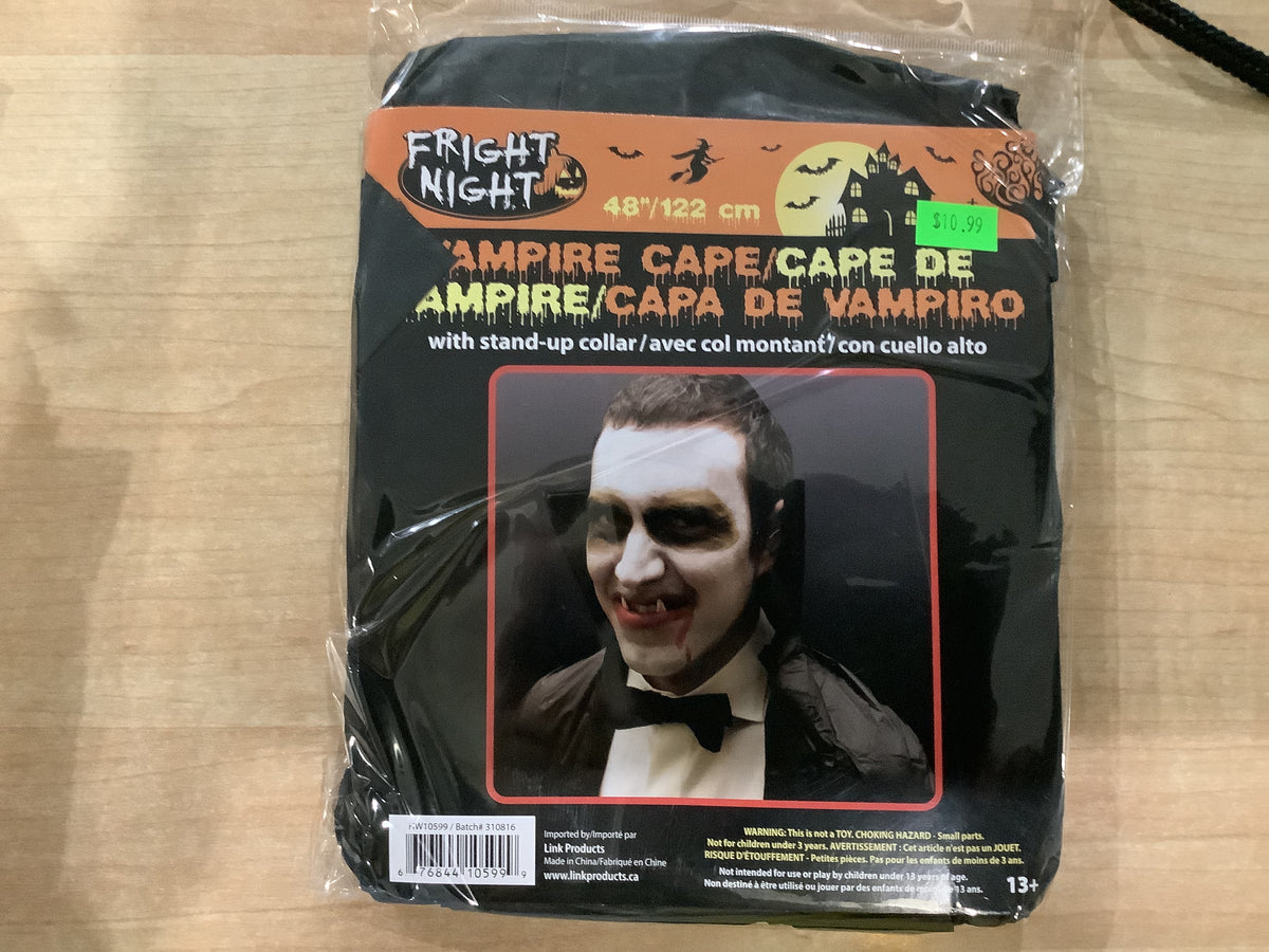 Vampire Cape witch Stand-up Collar