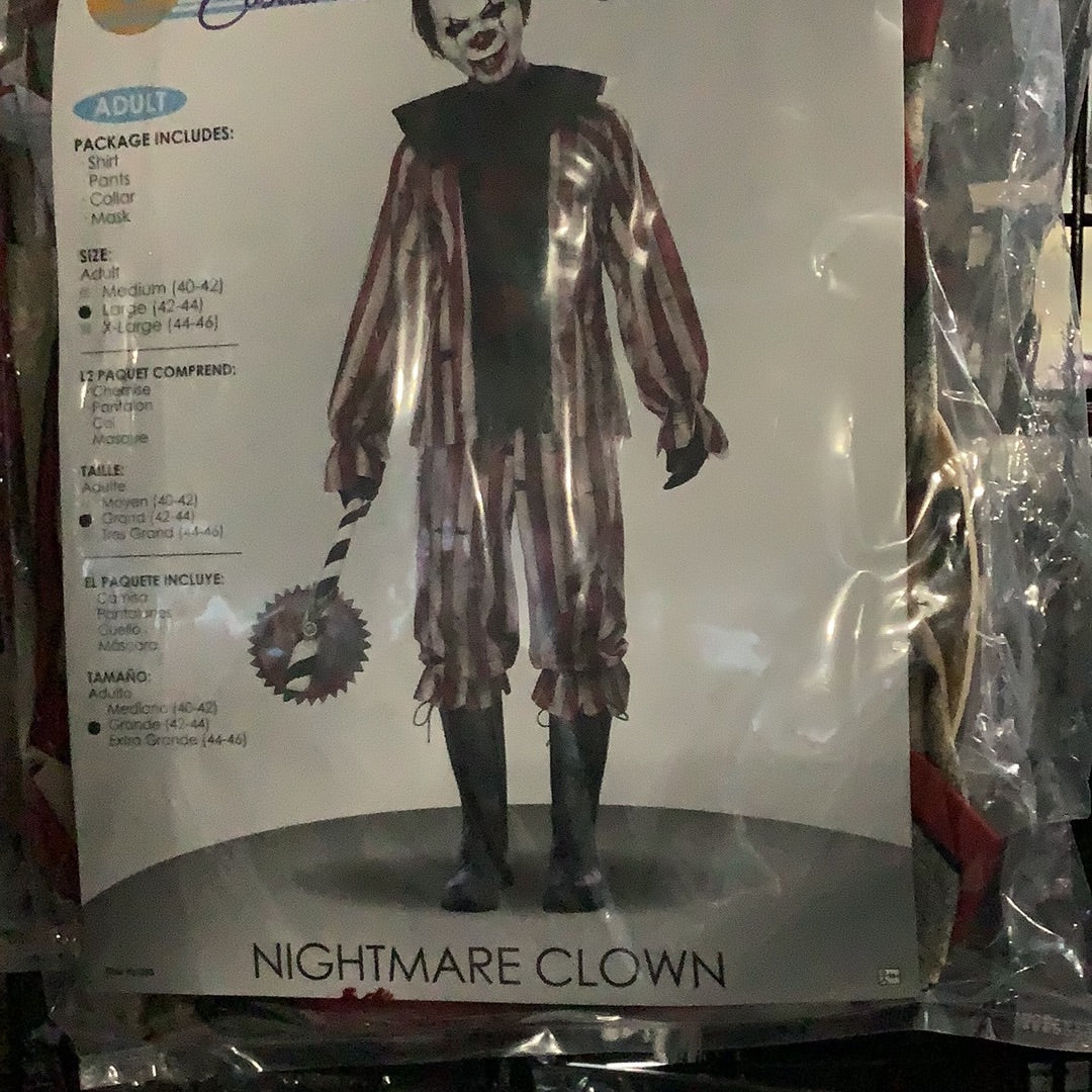 *Nightmare Clown -Adult