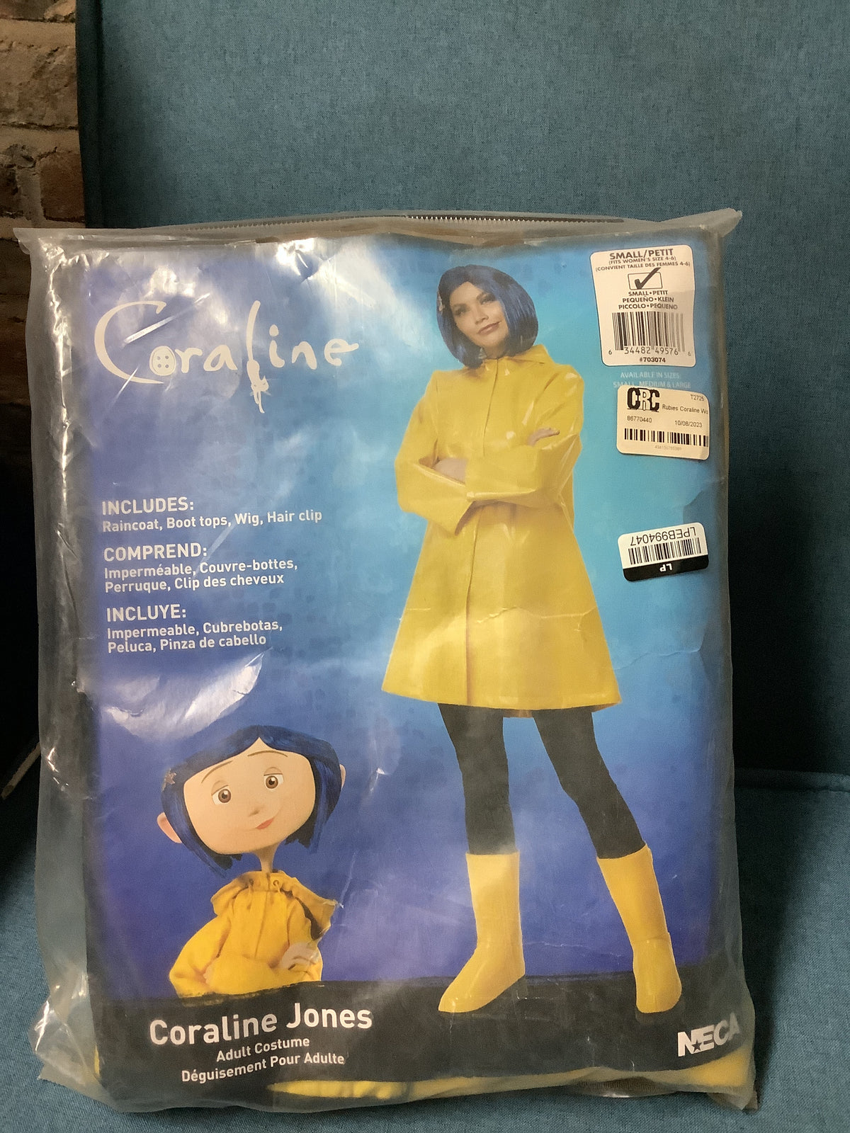 Coraline Jones -Adult S (4-6)