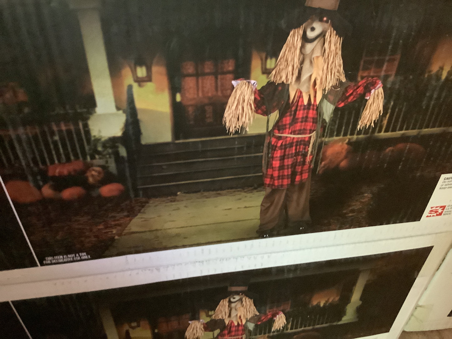 8.2ft Standing Animated Scarecrow