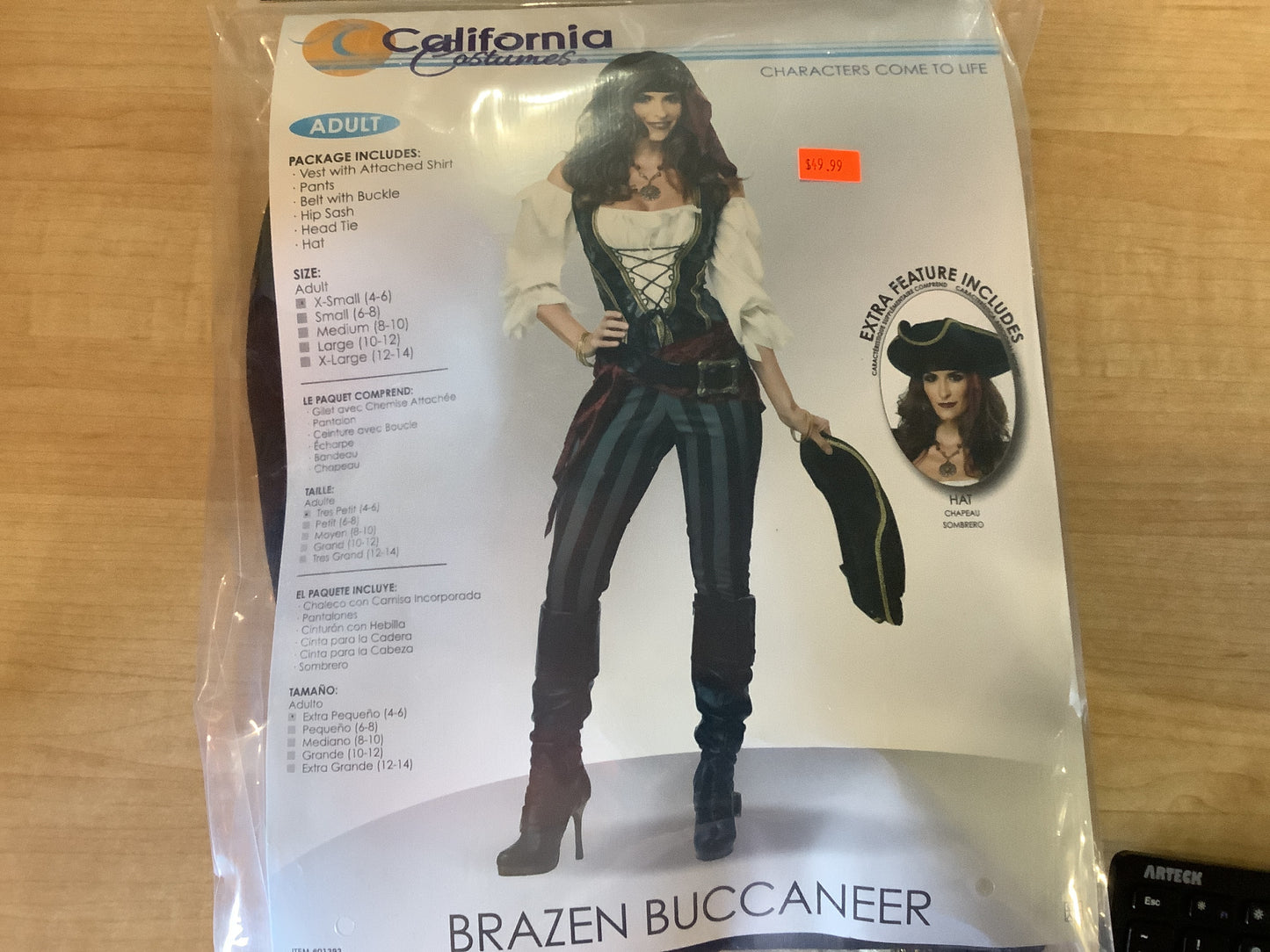 Brazen Buccaneer Adult