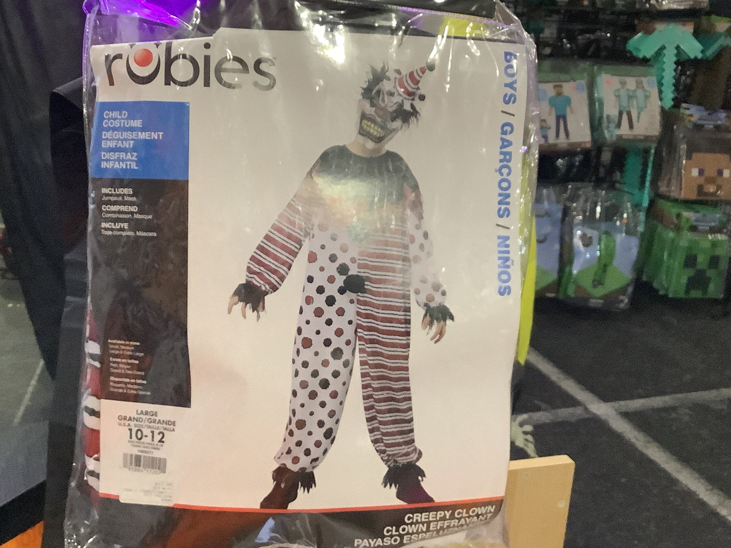 *Creepy Clown - Child/Boys Medium (7-8)