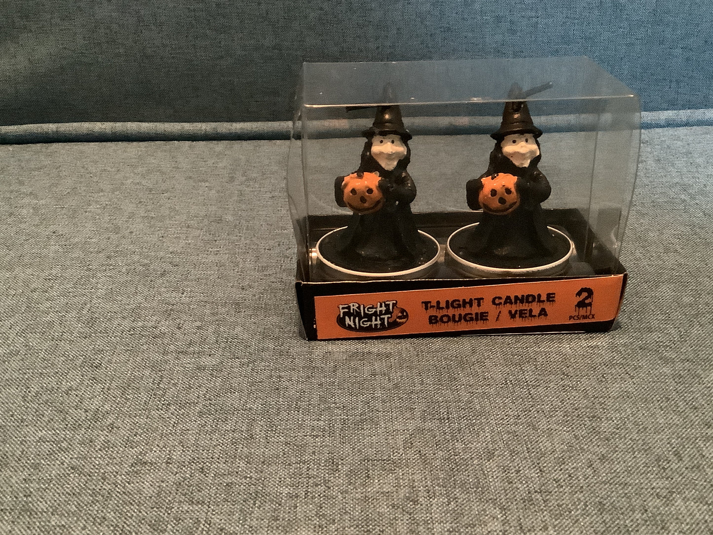 Fright Night- Witch T-Light Candle 2pc