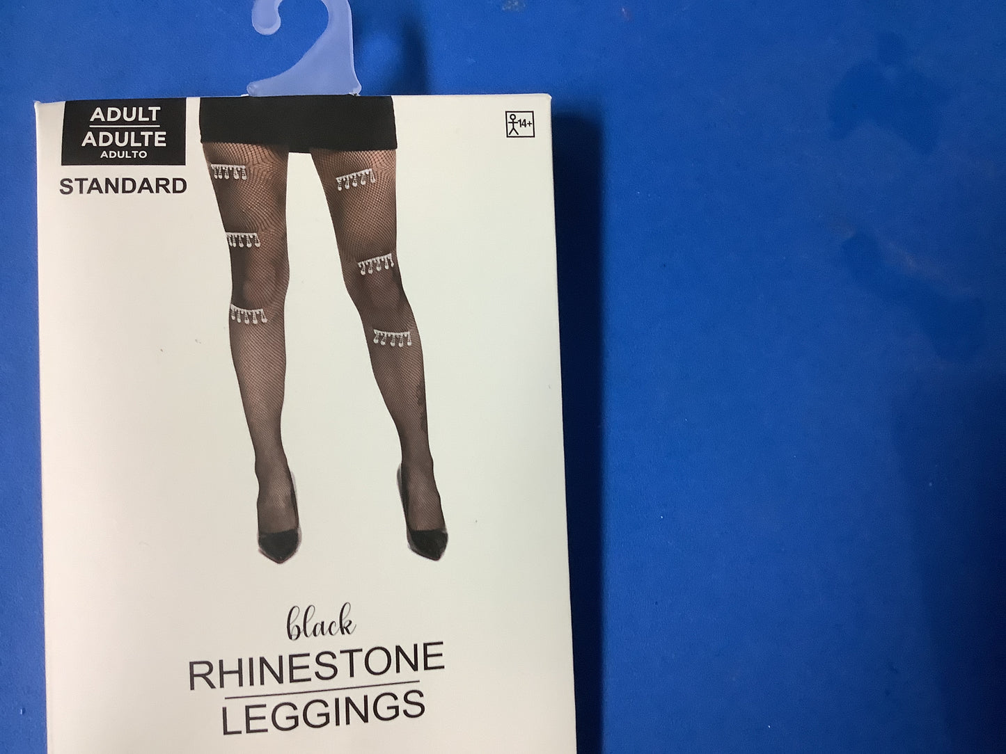 Black Rhinestone Leggings - Adult