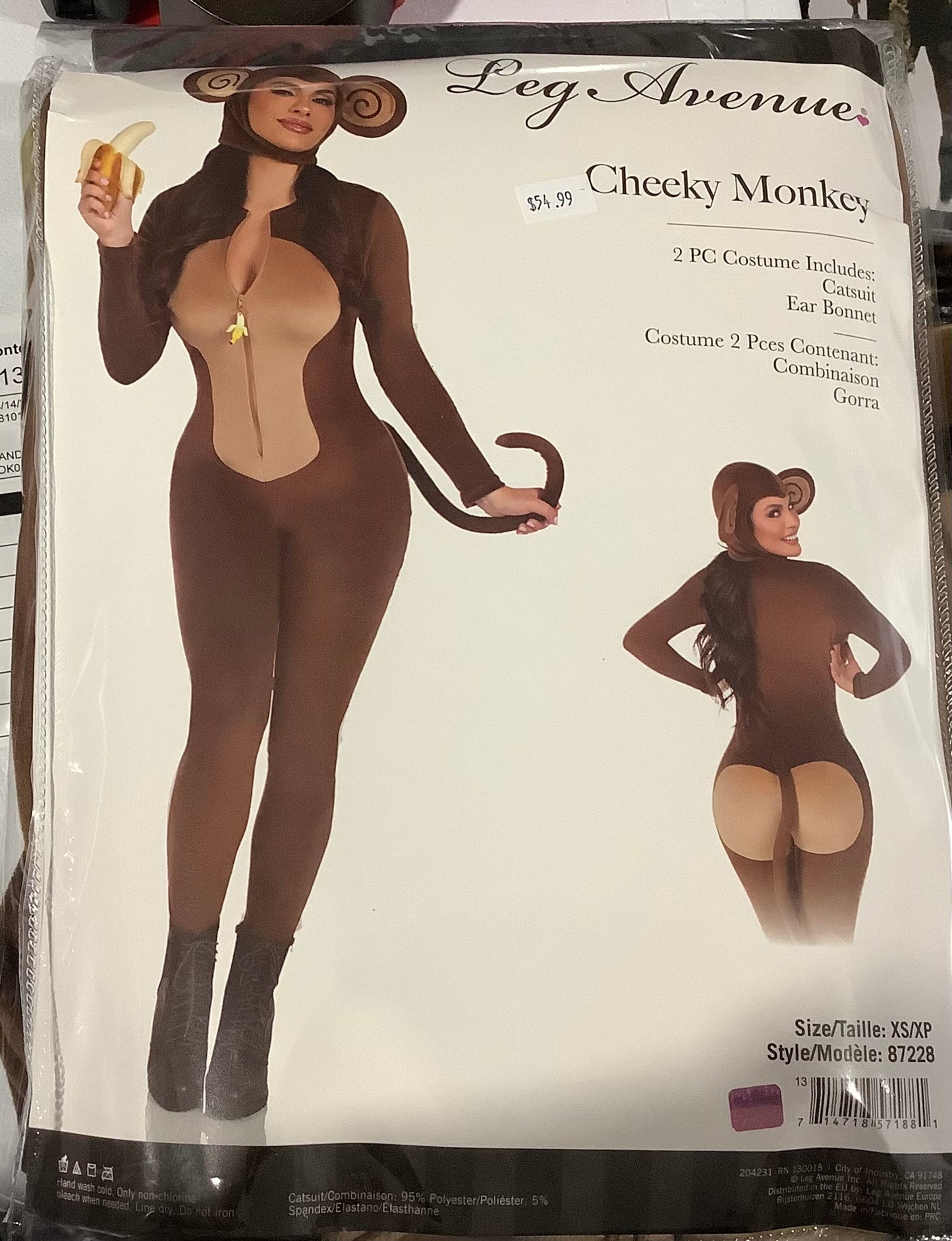 *Cheeky Monkey - Adult