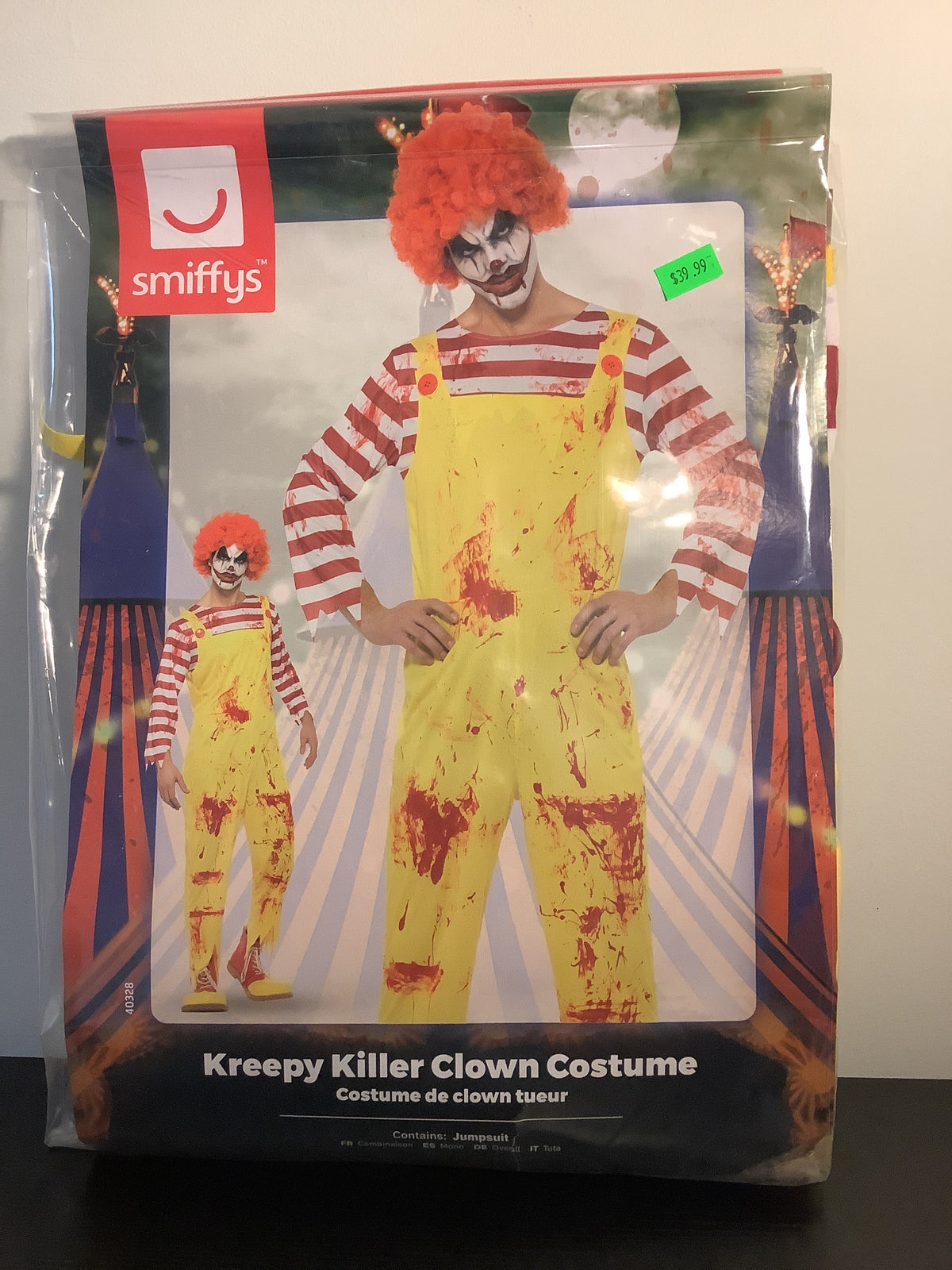 Kreepy Killer Clown - Adult (Medium)