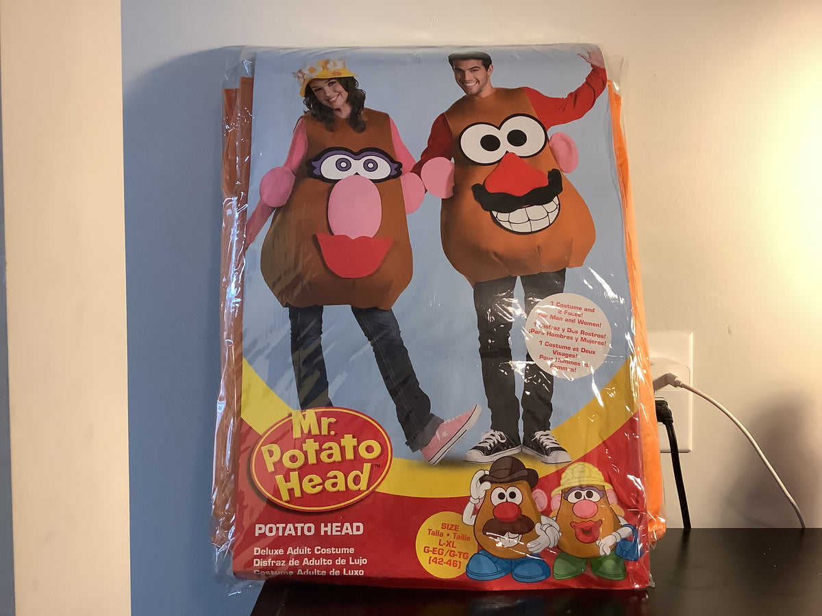 Mr Potato Head - Potato Head Deluxe Costume - Adult L/XL (42-46)