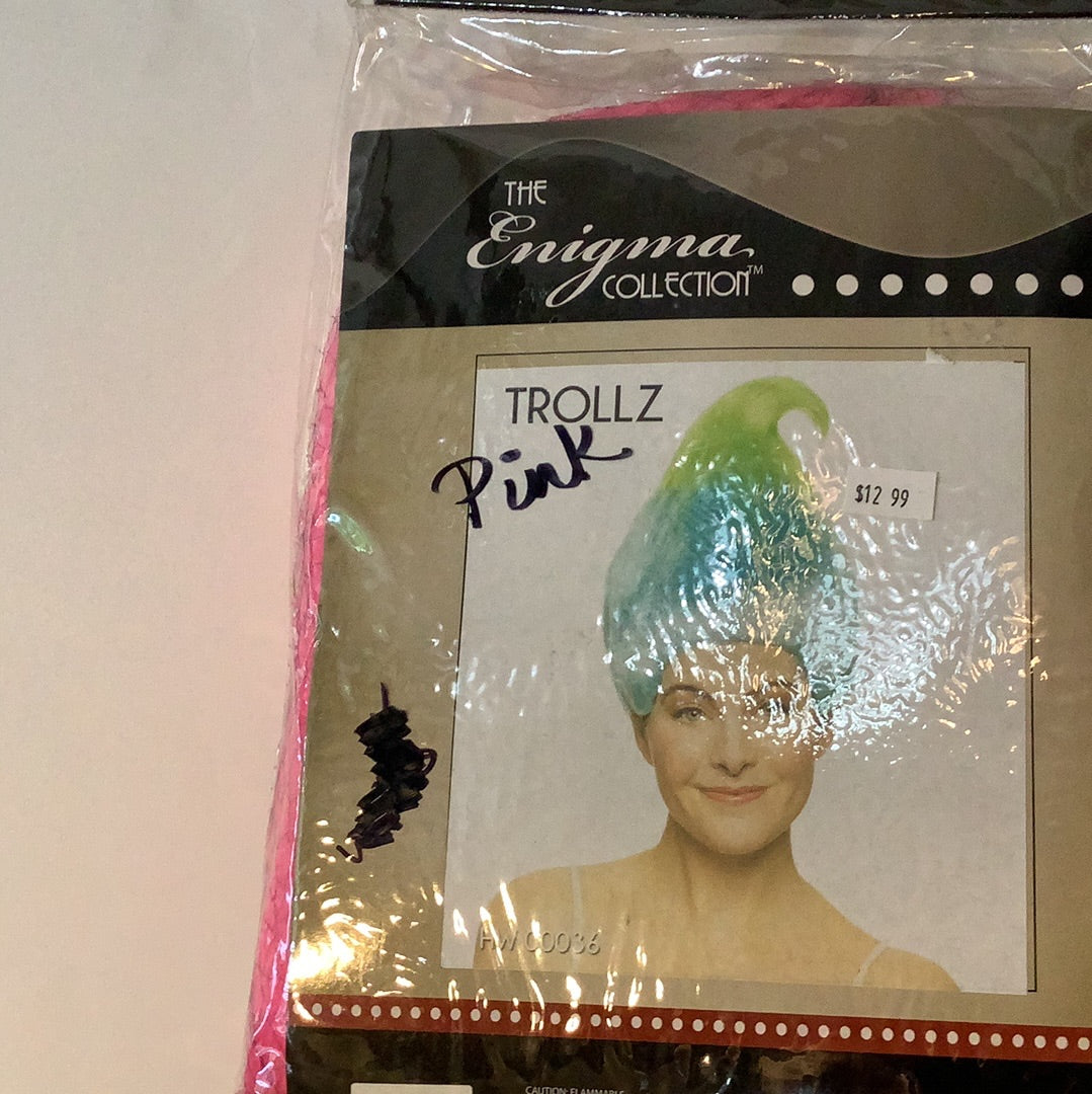 Trollz Wig - pink Clearance