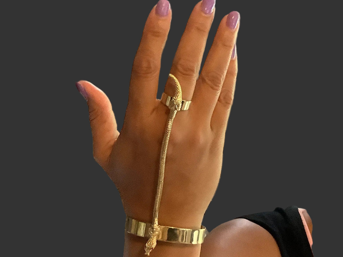 Adult Cleopatra Bracelet w/ Ring