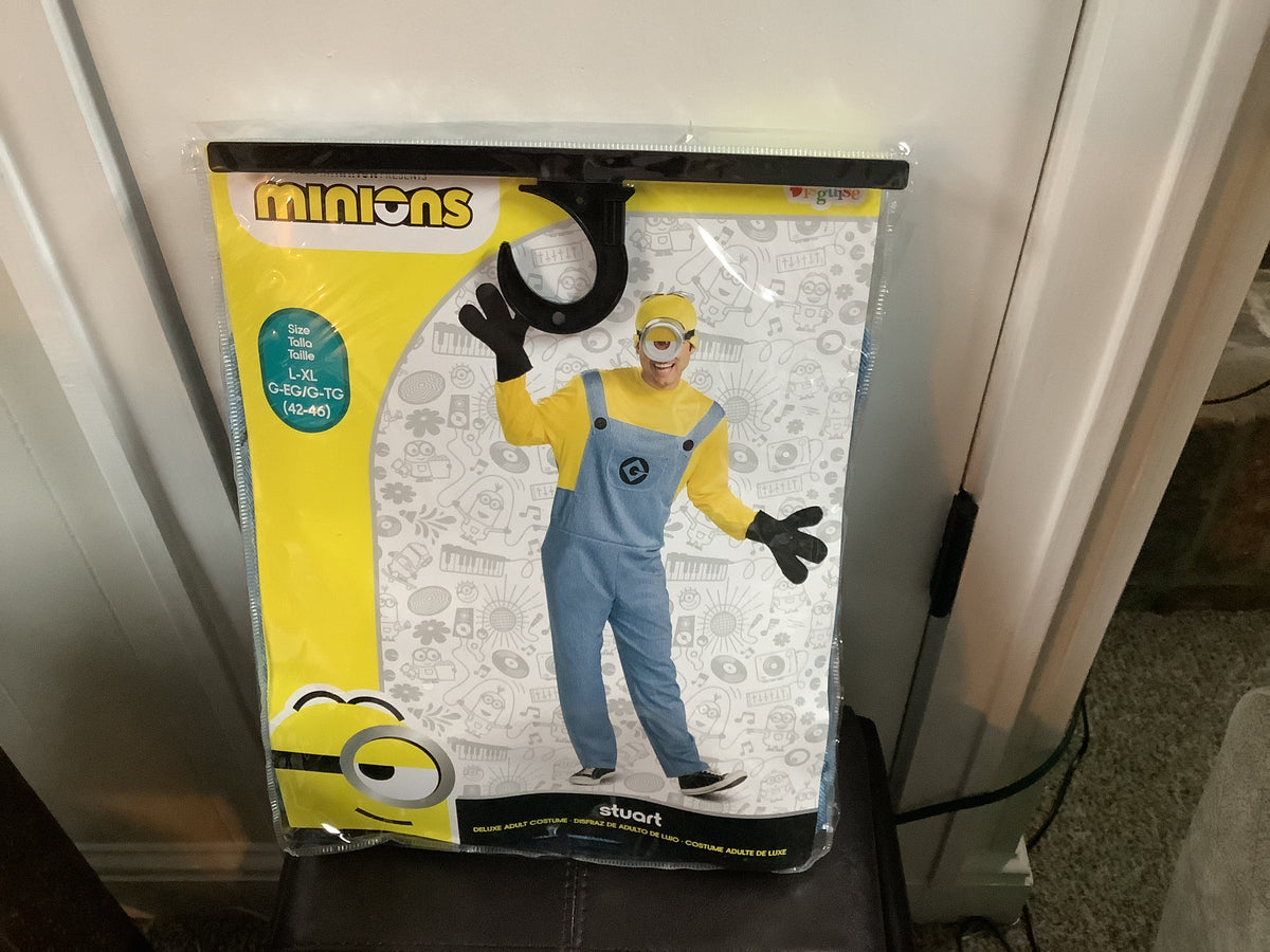 Minions Deluxe Costume - Stuart - Adult L/XL (42-46)