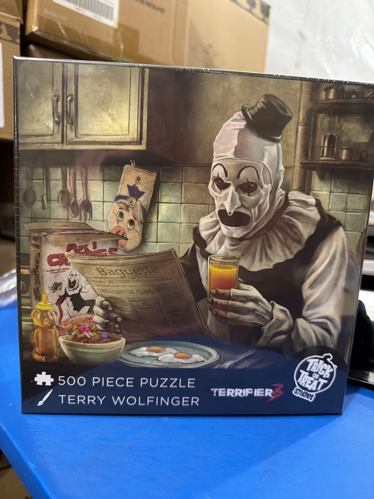 Terrifier 3 Art Crispies Puzzle