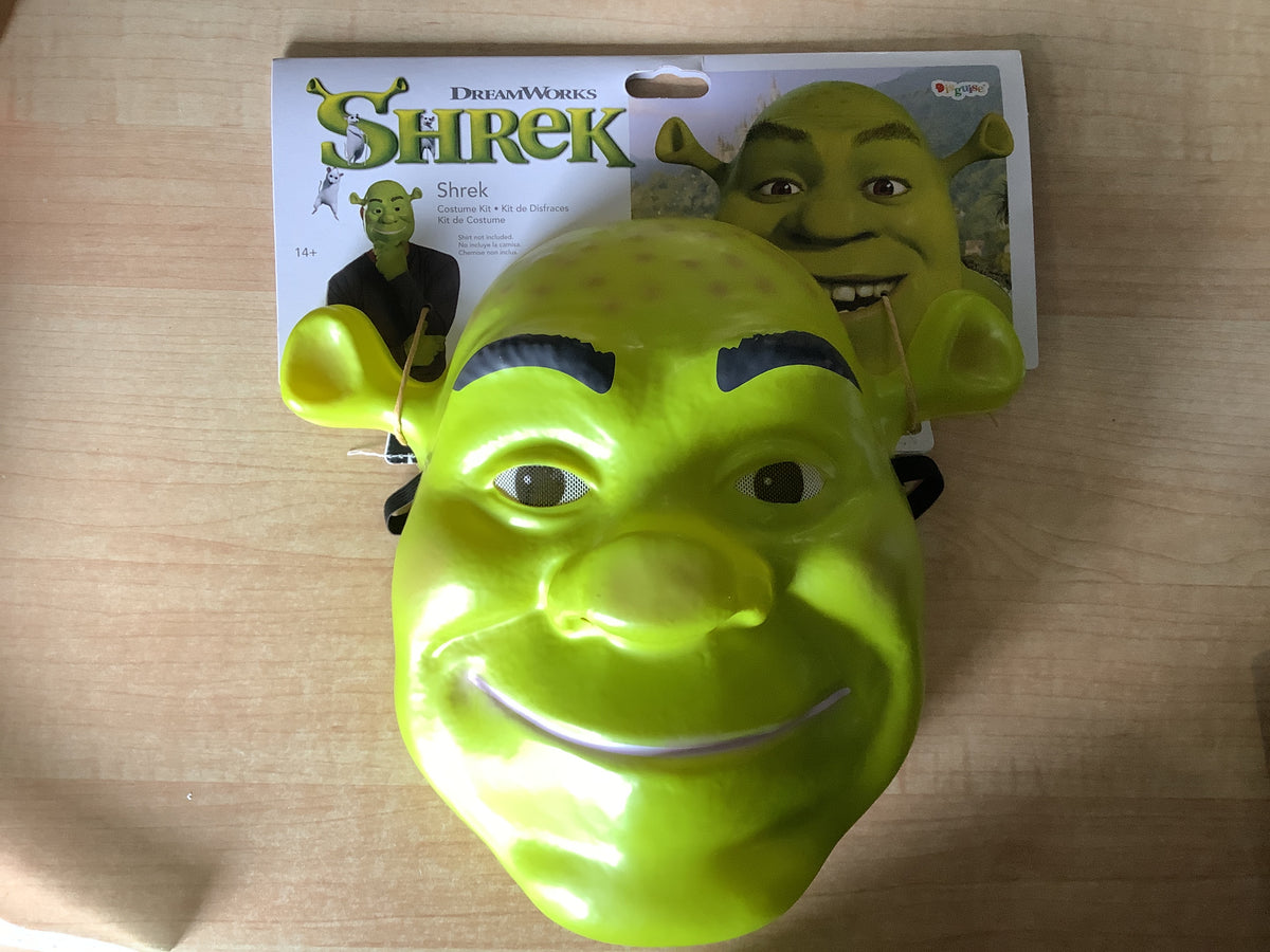 DreamWorks Shrek - Shrek Costume Kit (Mask & Gloves) - Adult One Size