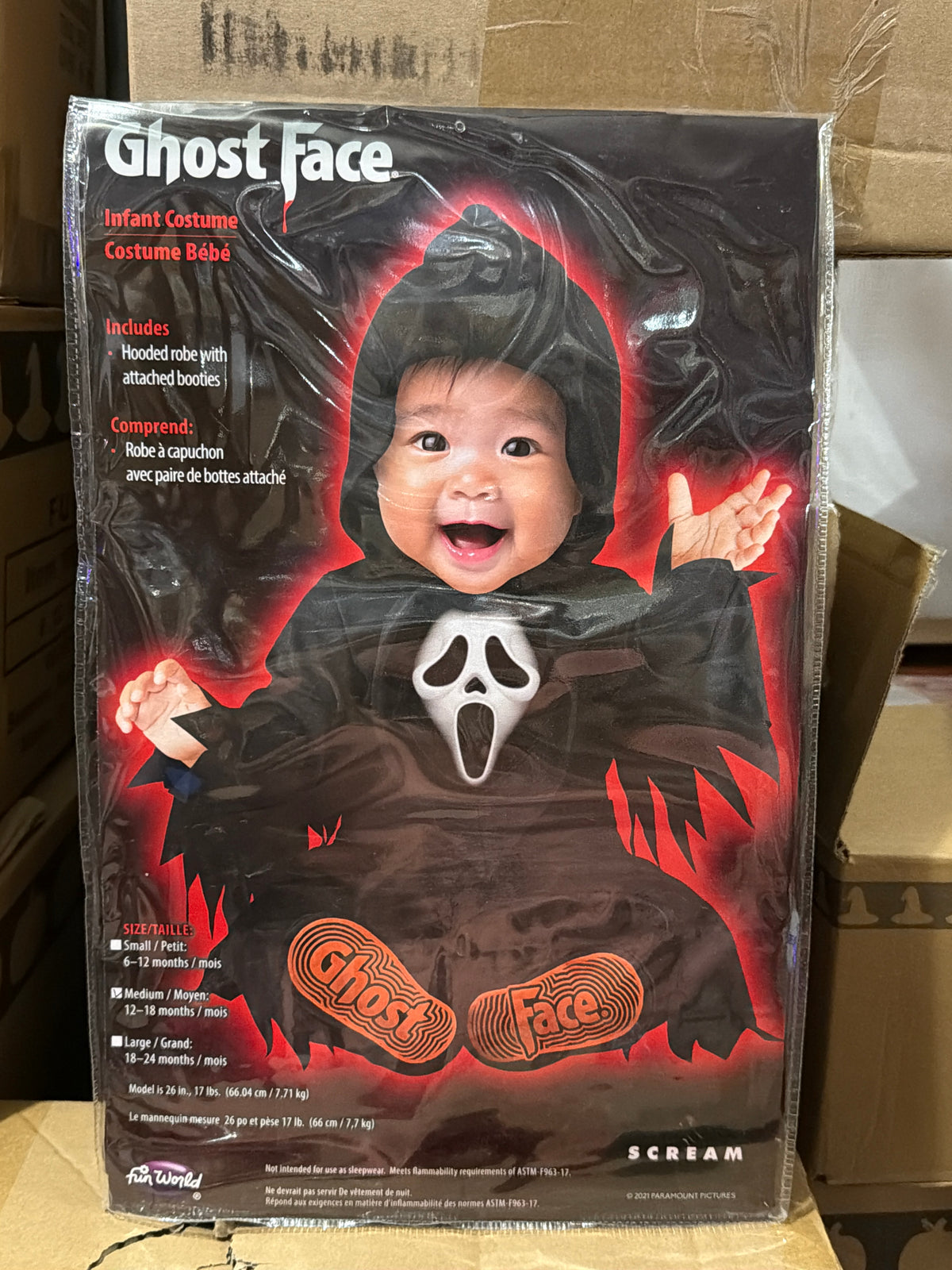 Ghost Face - Infant Medium (12-18mo)