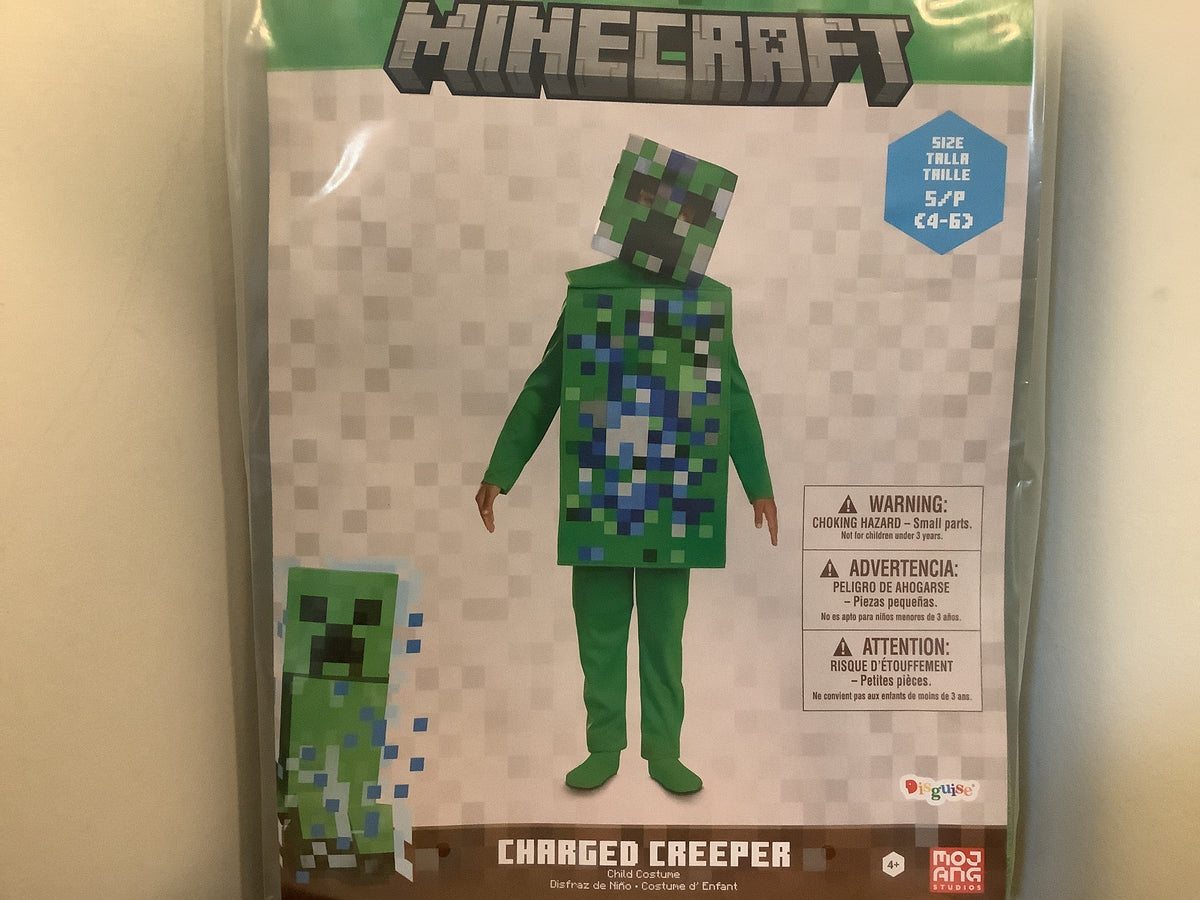 Minecraft - Charged Creeper - Child Small (4-6)