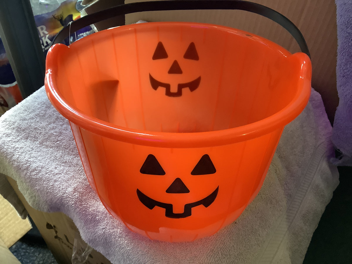 Orange Pumpkin Pail