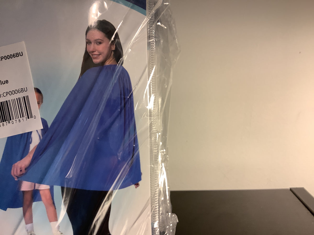 Color Pop Cape - Blue - One Size