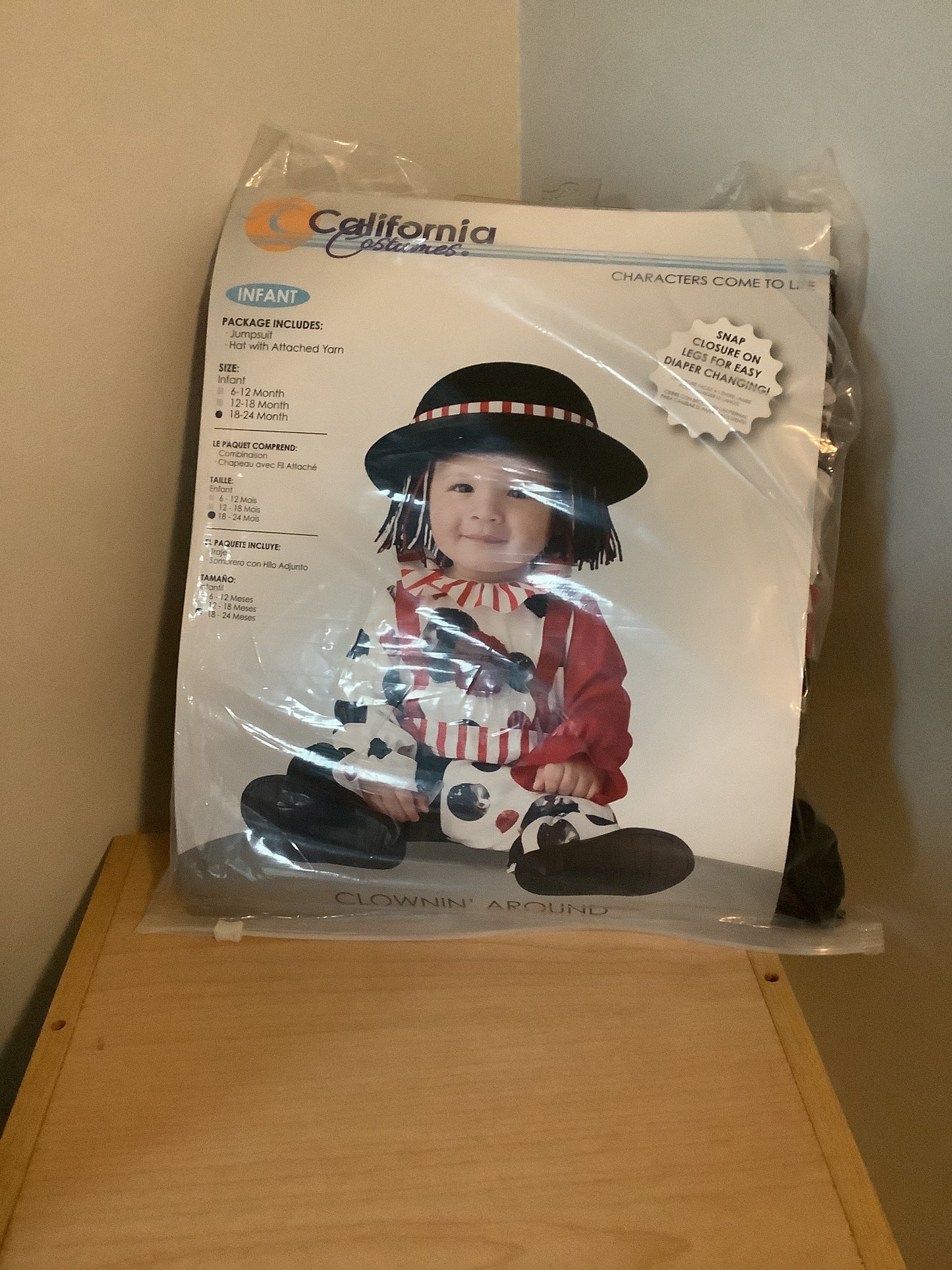 *Clownin’ Around- Toddler - 12-18 mo