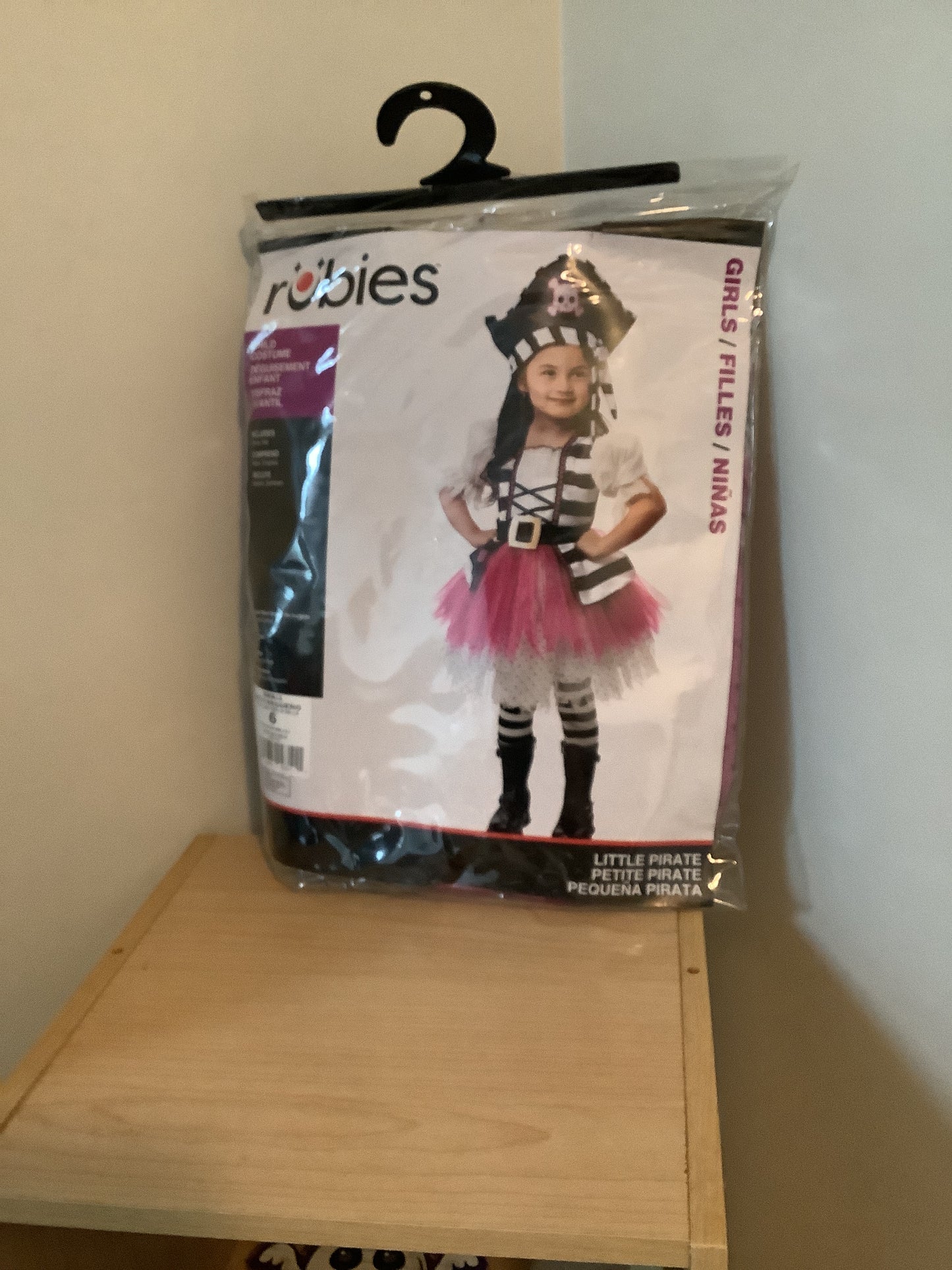 Little Pirate Girl Child Small