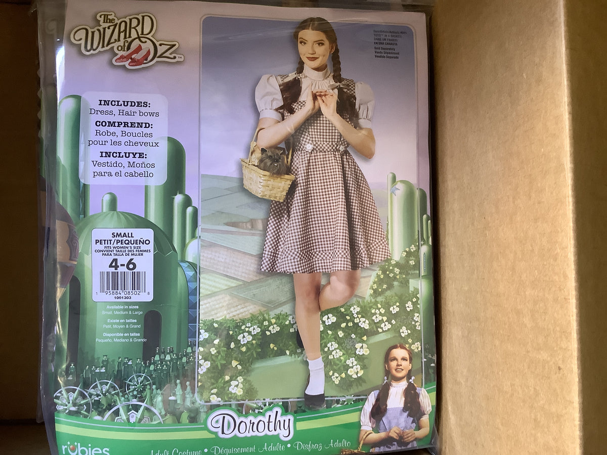 *WOZ- Dorothy Black & White - Adult Large (12-14)