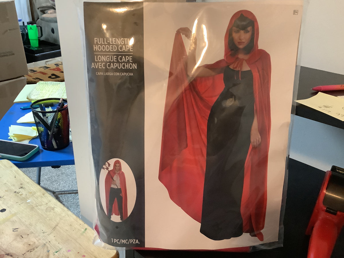 Full Length Hooded Cape