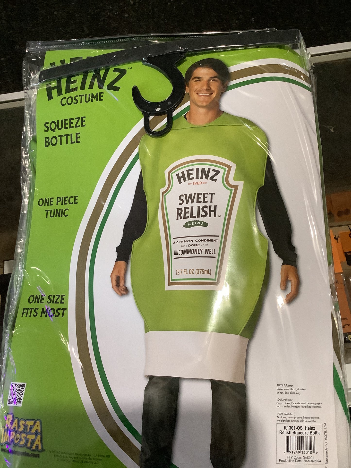 *Adult Heinz Relish Squeeze Bottle