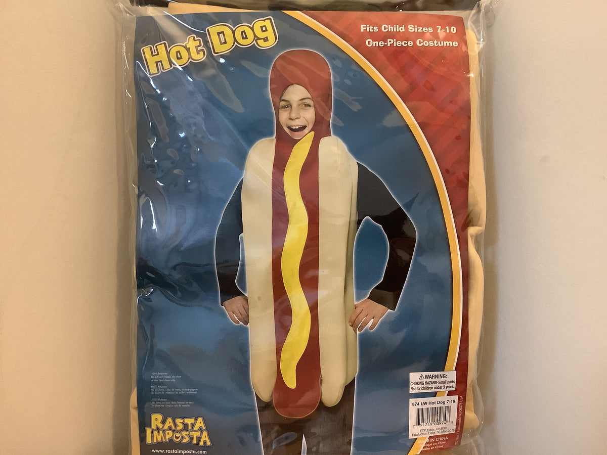 Hot Dog One-Piece Costume - Child 7-10