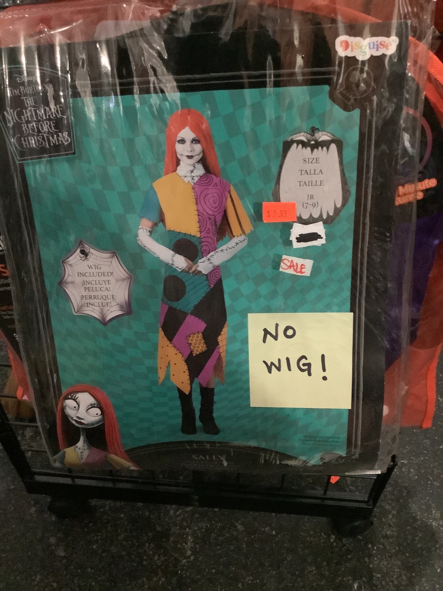 Sally Clearance Costume without wig - Jr. 7-9