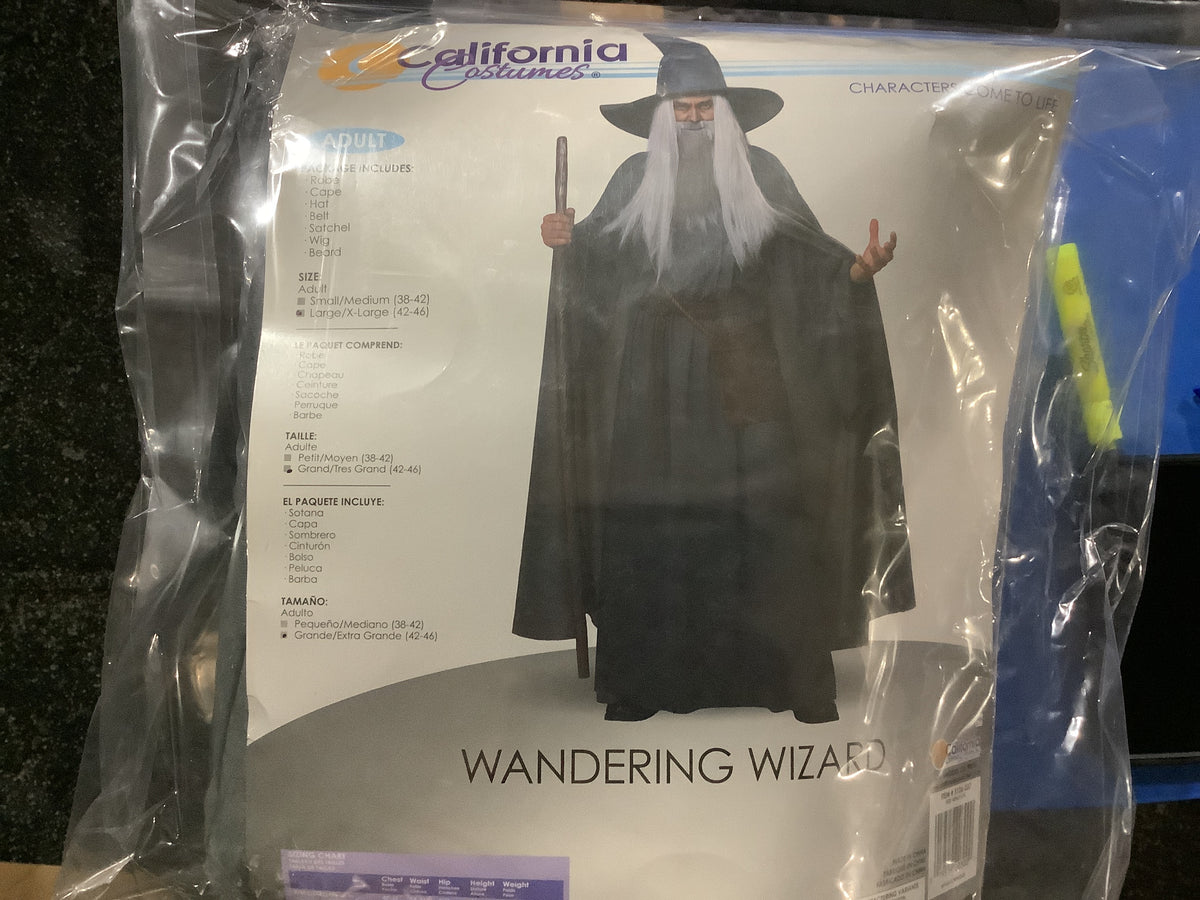 Wandering Wizard (Brown) - Adult Large/XL (42-46)