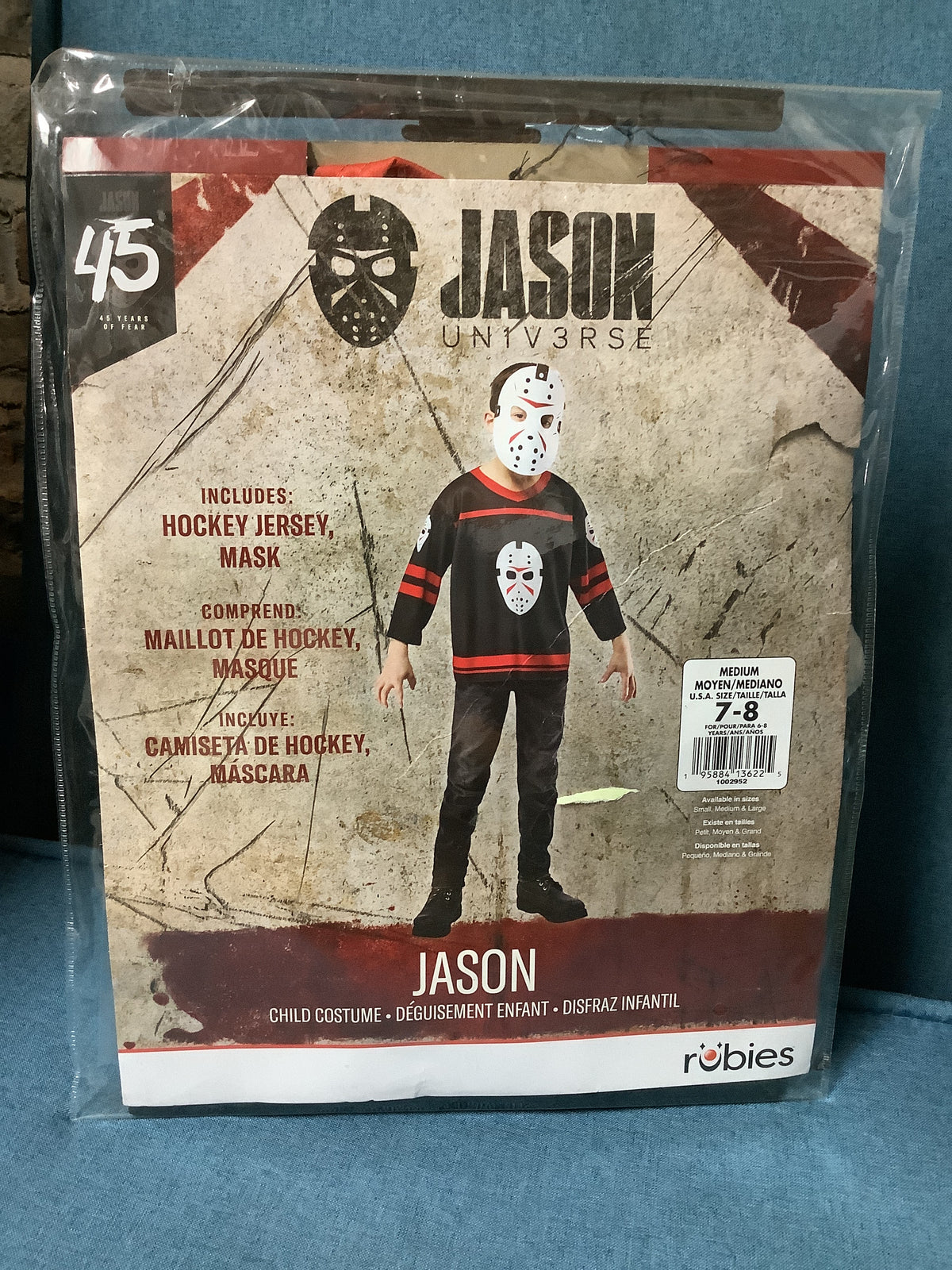 Jason Universe - Jason Jersey w/Mask Child Large (10-12)
