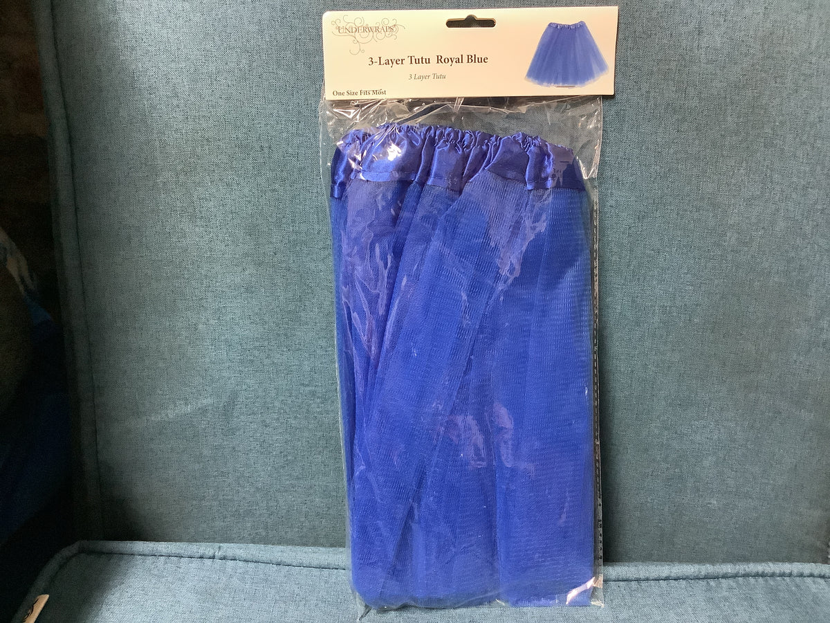 3-Layer Tutu - Royal Blue - Child One Size